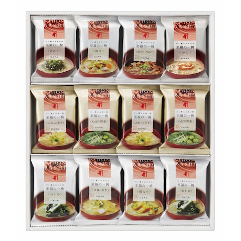 至福の一椀 おみそ汁・お吸い物詰合せ(24個入り)