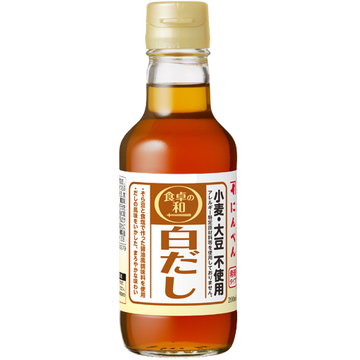 食卓の和　小麦・大豆不使用 白だし