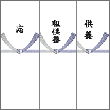 祭場供養(山菓子)