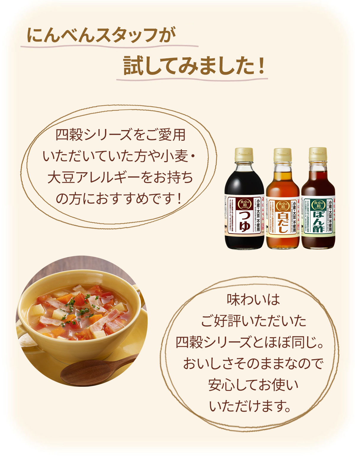 にんべんスタッフが試してみました