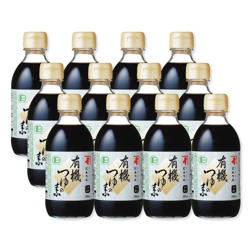 つゆの素ゴールド(3倍濃厚)500ml×12本・ケース入り(送料無料)＜常温・O