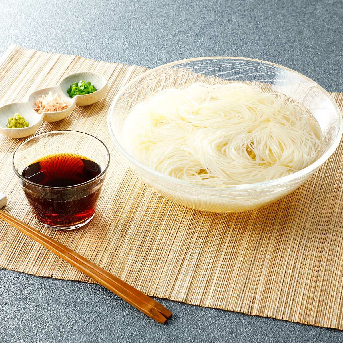 【夏季限定】ゴールドつゆ 素麺 (ストレート)