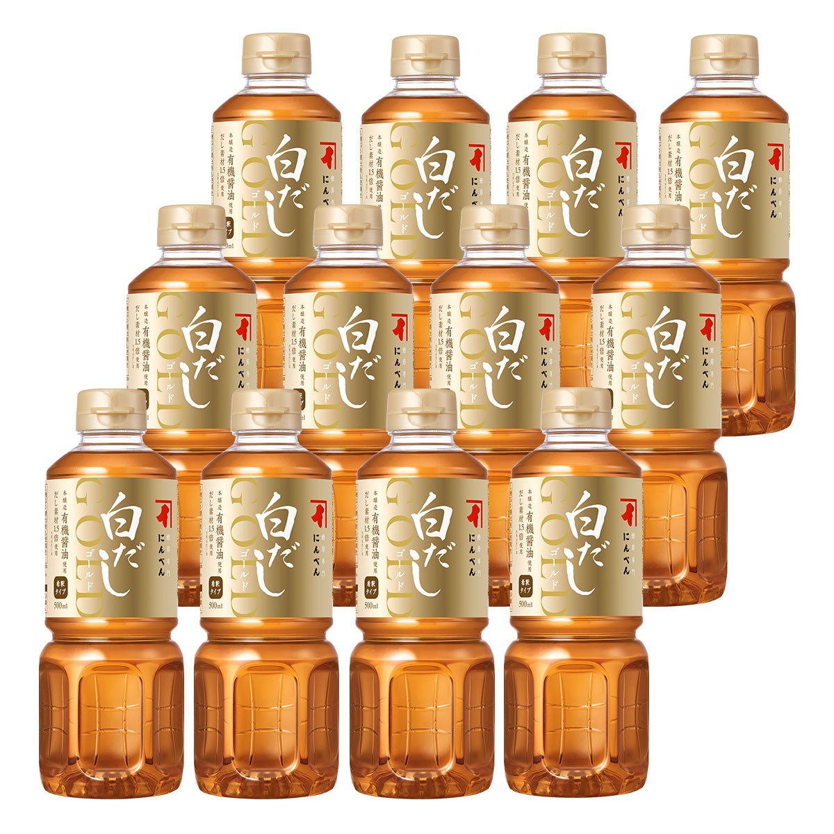 白だしゴールド 500ml×12本・ケース入り(送料無料)＜常温・O