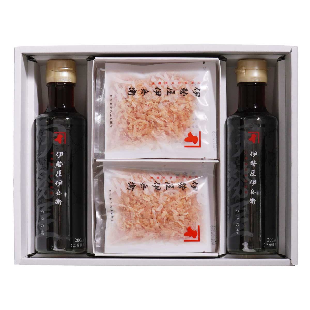 近海限定本枯鰹節「伊勢屋伊兵衛」かつお節削りぶし・つゆの素 詰合せ