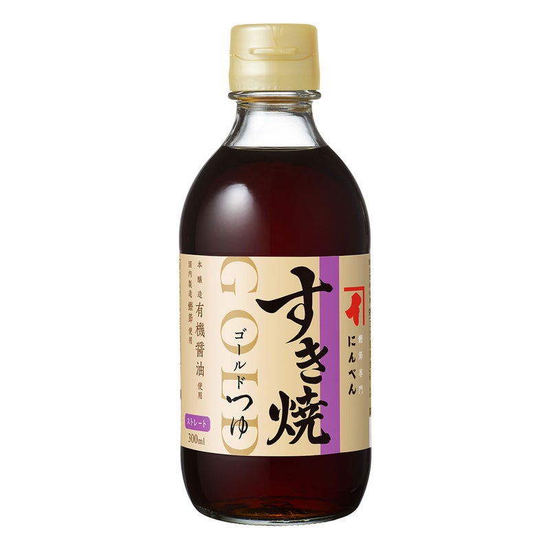 ゴールドつゆ すき焼 300ml (ストレート)